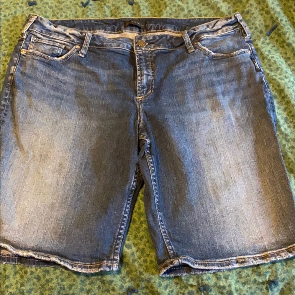 Silver jeans Bermuda shorts